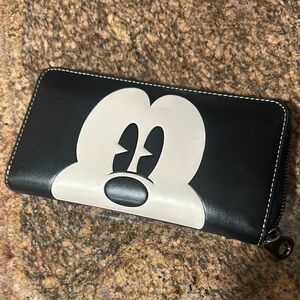 Disney Coach Mickey Mouse Wallet
